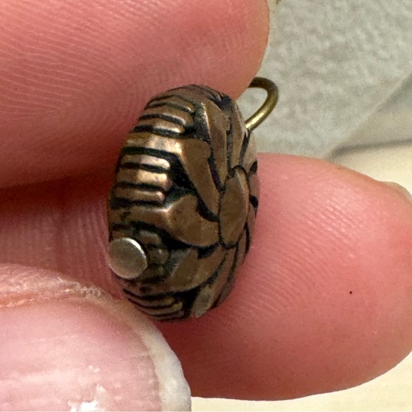 Vintage Avon Copper Pendant Necklace Dainty - Picture 6 of 7